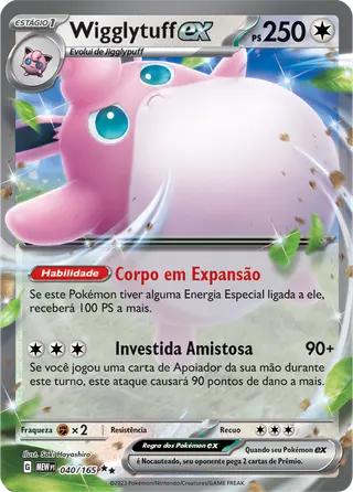 Carta Wigglytuff ex