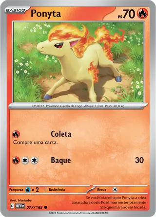 Carta Ponyta