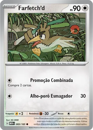 Carta Farfetch'd