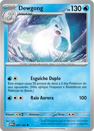 Carta Dewgong