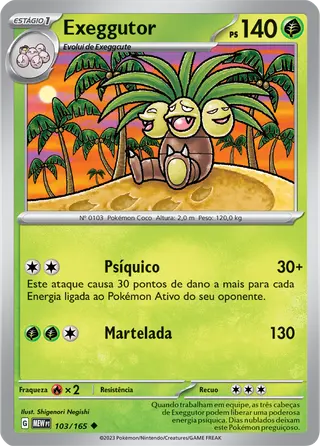 Carta Exeggutor