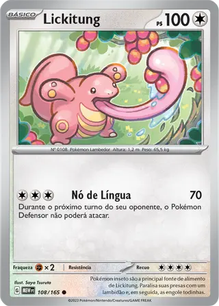 Carta Lickitung