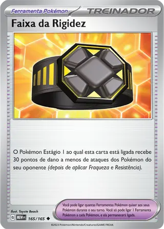 Carta Faixa da Rigidez