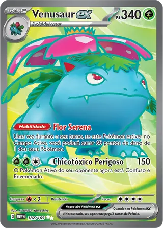 Carta Venusaur ex