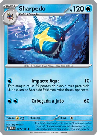 Carta Sharpedo