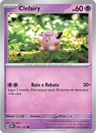 Carta Clefairy