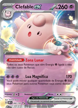 Carta Clefable ex