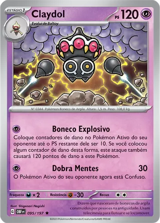 Carta Claydol