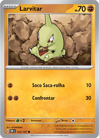 Carta Larvitar