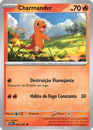 Carta Charmander