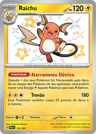 Carta Raichu