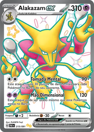 Carta Alakazam ex