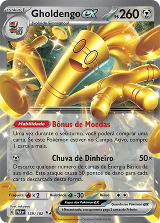 Carta Gholdengo ex