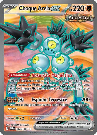 Carta Choque Areia ex