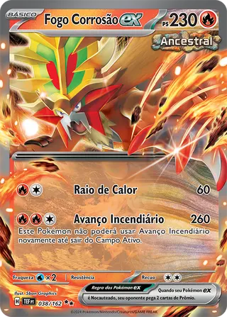 Carta Fogo Corrosão ex