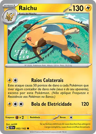 Carta Raichu