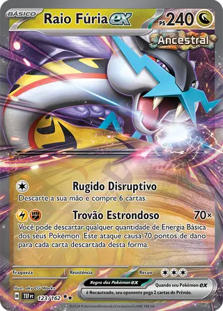 Carta Raio Fúria ex