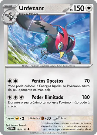Carta Unfezant
