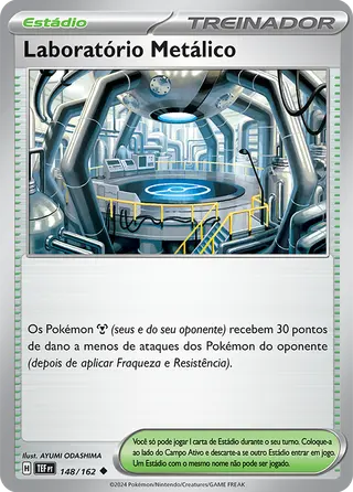 Carta Laboratório Metálico