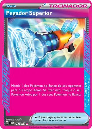 Carta Pegador Superior
