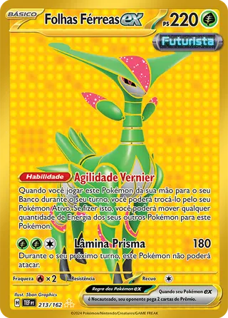 Carta Folhas Férreas ex