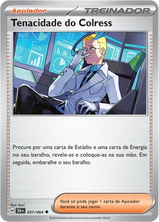 Carta Tenacidade do Colress
