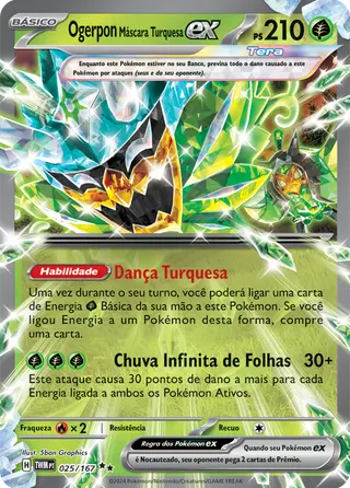 Carta Ogerpon Máscara Turquesa ex