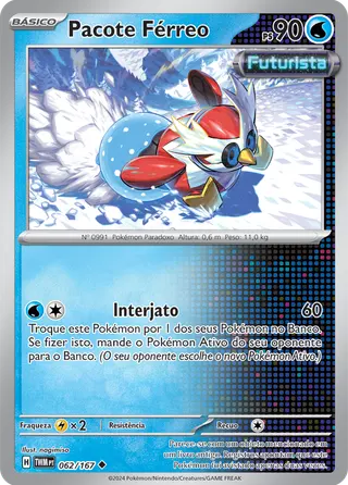 Carta Pacote Férreo