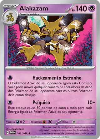 Carta Alakazam
