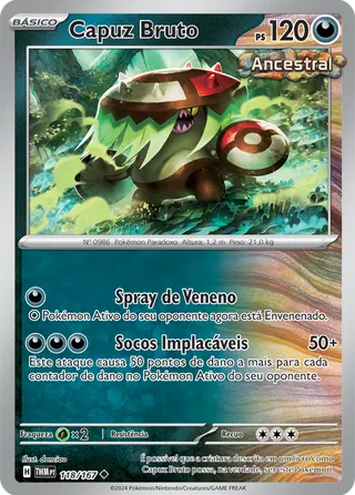Carta Capuz Bruto