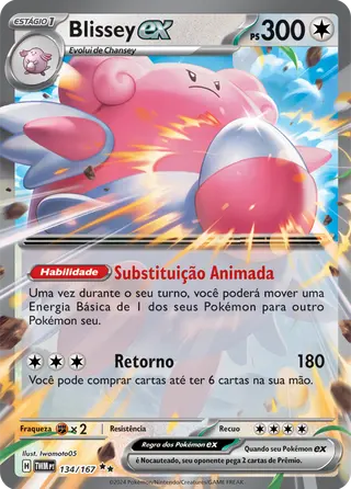 Carta Blissey ex