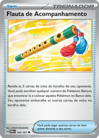 Carta Flauta de Acompanhamento