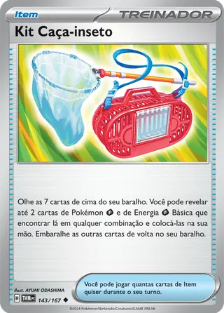 Carta Kit Caça-inseto