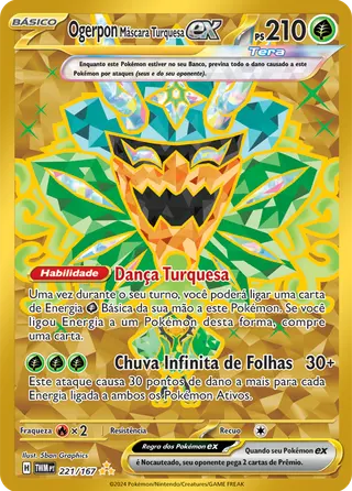 Carta Ogerpon Máscara Turquesa ex