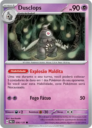 Carta Dusclops