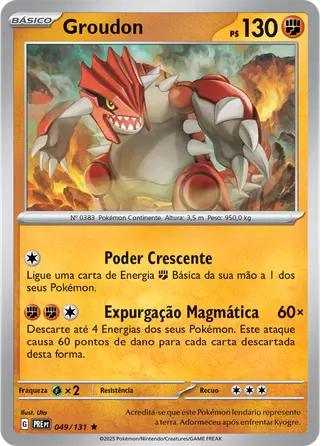 Carta Groudon