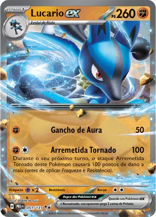 Carta Lucario ex