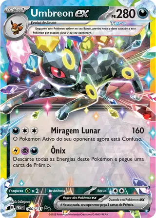 Carta Umbreon ex