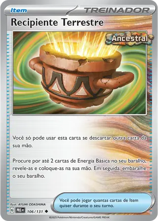 Carta Recipiente Terrestre