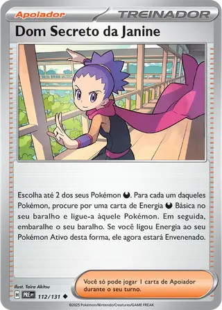 Carta Dom Secreto da Janine