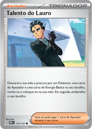 Carta Talento do Lauro