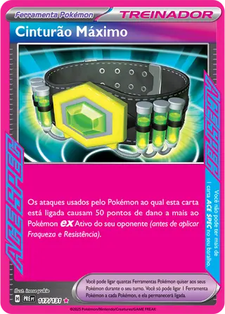 Carta Cinturão Máximo