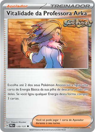 Carta Vitalidade da Professora Arka