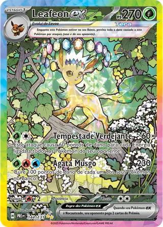 Carta Leafeon ex