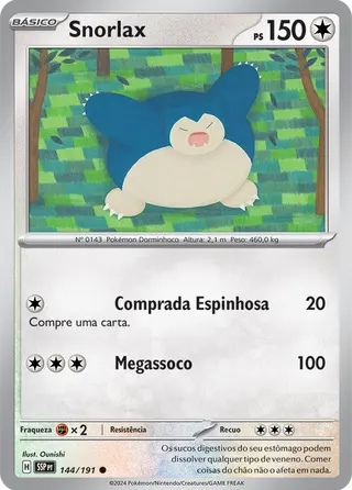 Carta Snorlax