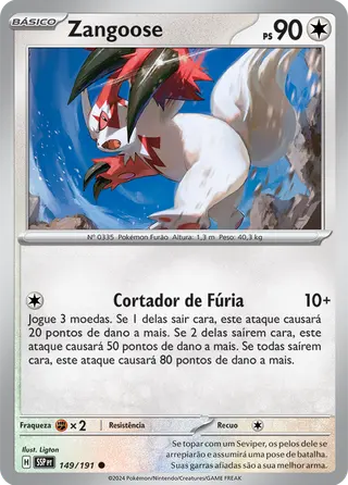 Carta Zangoose