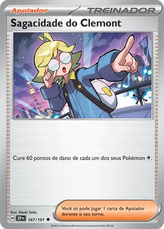 Carta Sagacidade do Clemont