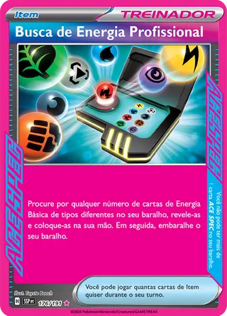 Carta Busca de Energia Profissional