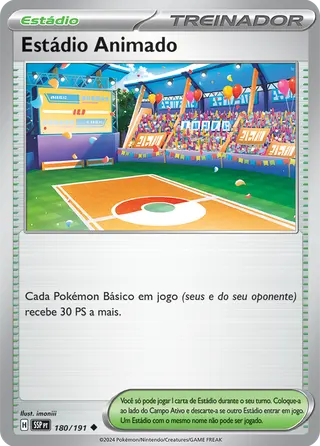 Carta Estádio Animado
