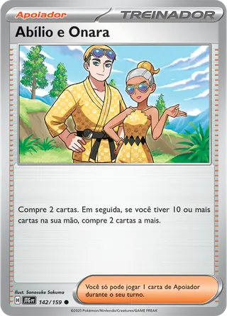Carta Abílio e Onara
